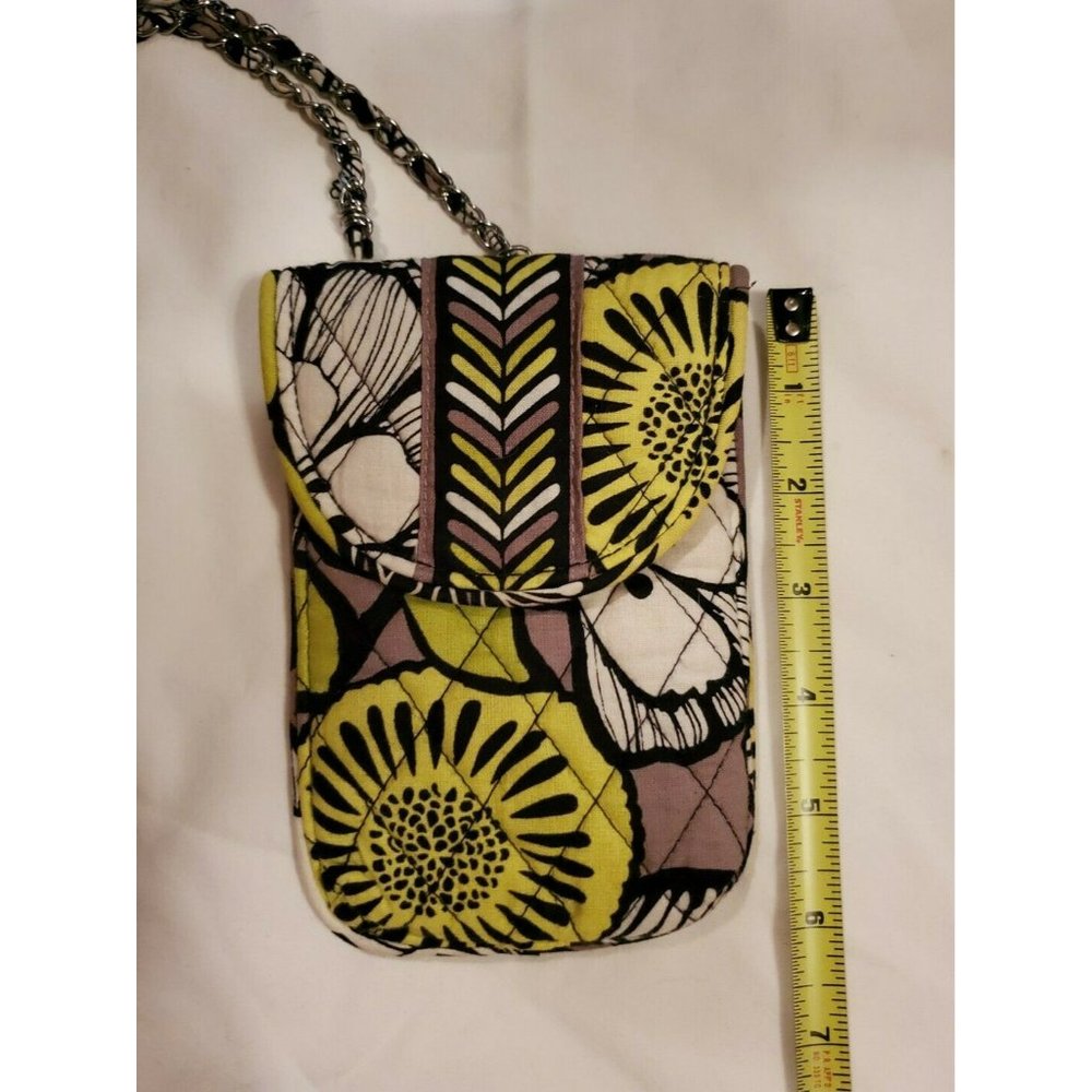 VERA BRADLEY Cell Phone Crossbody Purse/Chain Strap CITRON